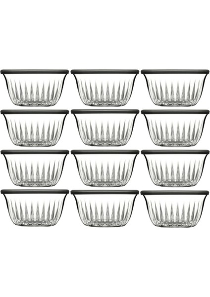 Gri Kapaklı Çok Amaçlı Saklama Kabı 225 Cc, 12'li Set, Orijinal Kutulu fırsatları