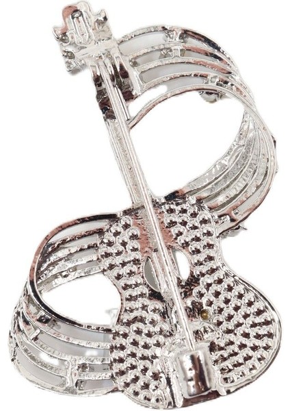 Zirkon Taşlı Melodili Gitar Broş. Yaka Iğnesi Gitar Broş. Erkek Broş. Kadın Broş. Gitar Broş. fiyatları