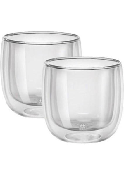 Beyaz Çift Cidarlı 240 ml Çay Bardağı Seti, Şık ve Dayanıklı Tasarım