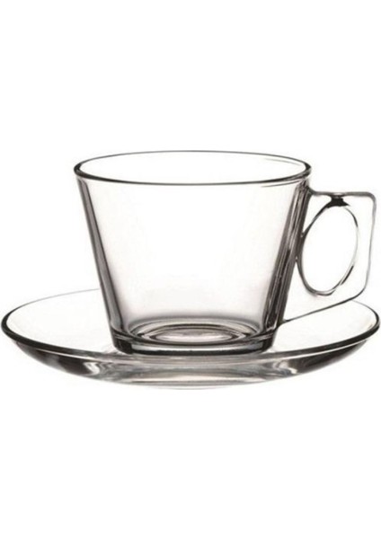 Beyaz 12'li 195 cc Seramik Fincan Takımı, Şık ve Kullanışlı Set