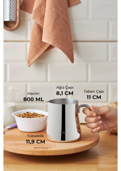 Cooper Süt Potu/cezve 800 ml modelleri