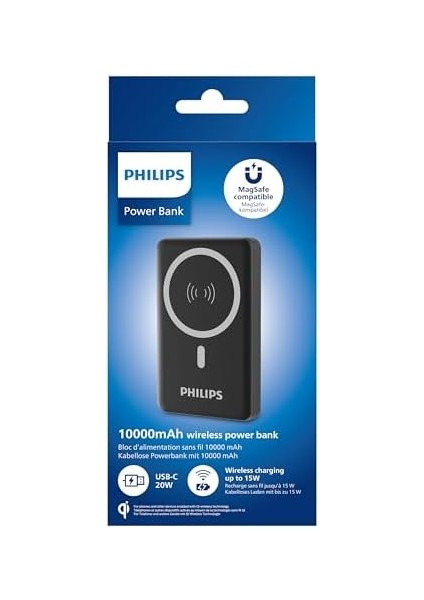 DLP9762/00 10.000 Mah 20W Magsafe Wireless Powerbank 1xusb-C, Siyah fiyatları