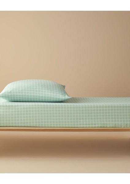 Yumuşak Pamuklu Çocuk Lastikli Çarşaf Takımı, Rahat ve Şık Seledon Bordo fiyatları