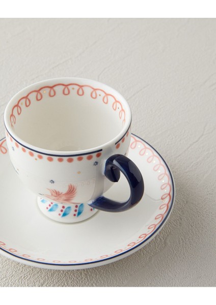 Şık Ekru Kahve Fincan Takımı, 100 Ml, 29.03.2025 Son Kullanma Tarihi indirimleri