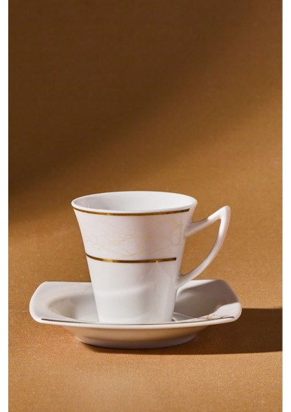 Altı Kişilik Beyaz Kahve Fincanı Takımı, 85 Ml, Şık ve Kullanışlı Tasarım modelleri