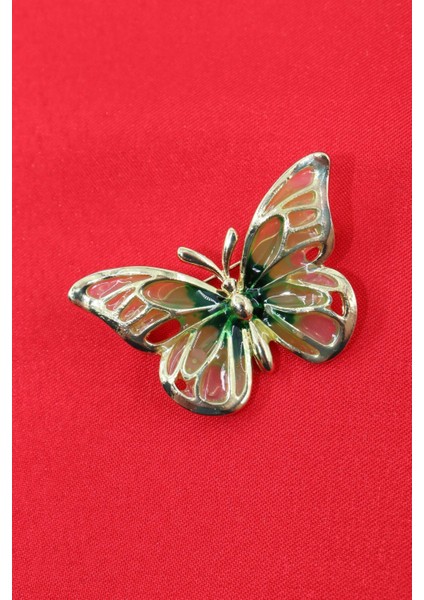 Yeşil Gold Kelebek Broş. Yaka Iğnesi Kelebekli Broş. Kadın Broş. Erkek Broş. Kelebek Broş. fiyatları