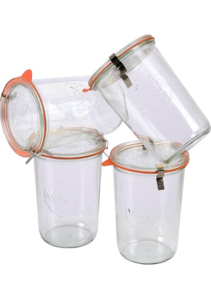 850 ml Cam Saklama Kavanoz Seti, 4'lü, Şık ve Dayanıklı, Modern Tasarım modelleri