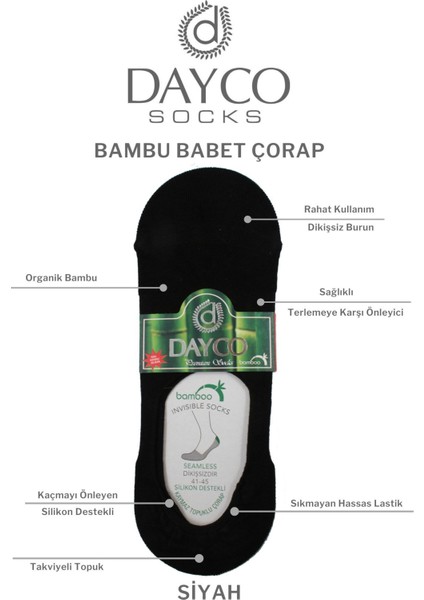 Erkek Bambu Premium Babet Çorap 4'lü Set Siyah/lacivert/gri/füme fiyatları