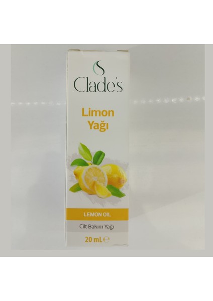 Clades Limon Yağı 20 ml