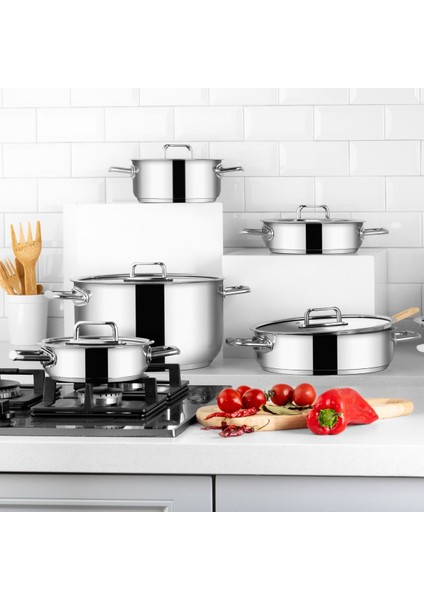 Paslanmaz Çelik Derin Tencere 20 Cm, Şık ve Dayanıklı Mutfak Gereci modelleri