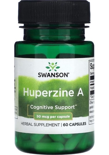 huperzine A 50 Mcg 60 Kapsül.usa Menşei.dmmedicine'den