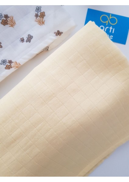 Yumuşak 2'li Pamuklu Müslin Örtü ve Battaniye, Bebek Kundak, Omuz Bezi, Emzirme Örtüsü modelleri