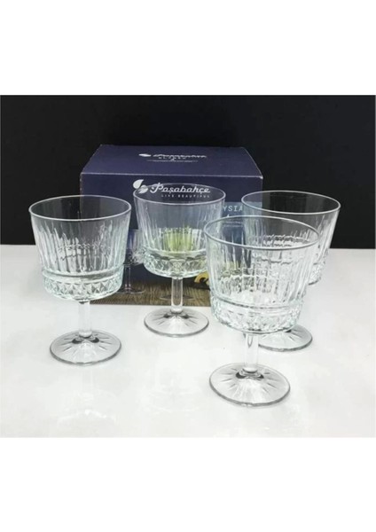 Turuncu 4'lü Elsia Kokteyl Kadehi 260CC Seti modelleri