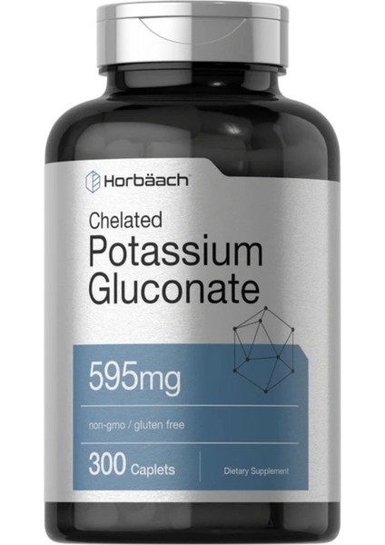 Chelated Potasyum Gluconate 595 mg 300 Capsul