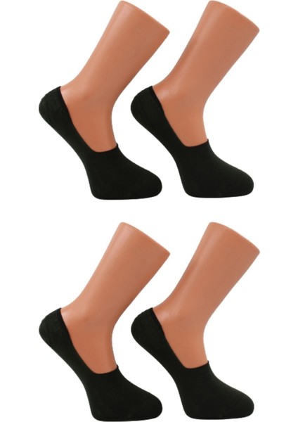 Erkek Bambu Premium Babet Çorap 4'lü Set Haki/yeşil