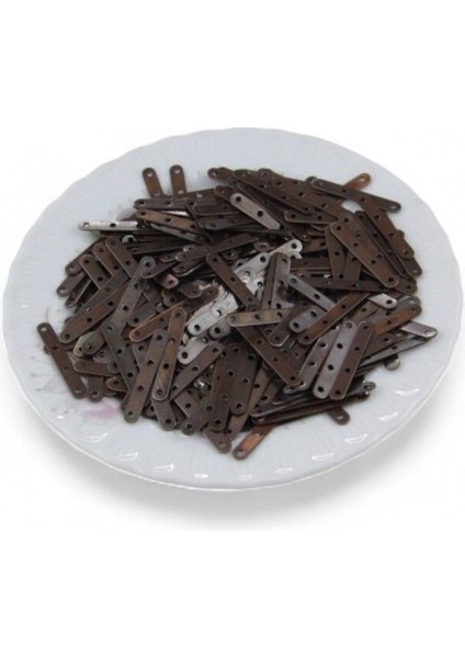 25X4 mm 4 Delikli Takı Malzemesi Pul Payet (30 gr 75 Adet) fiyatları