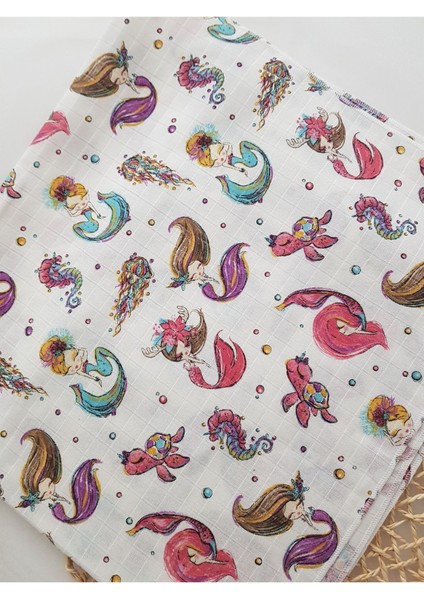 3’lü Renkli Müslin Örtü Seti, %100 Pamuk, Bebek Kundak, Omuz Bezi, Emzirme Örtüsü indirimleri