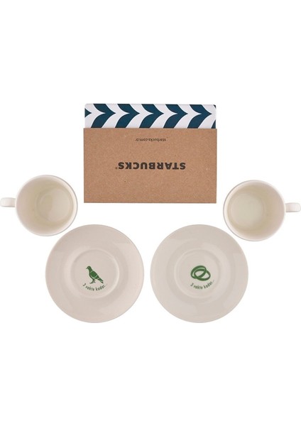 Beyaz 2'li Türk Kahvesi Fincan Takımı, Şık ve Zarif Tasarım fiyatları