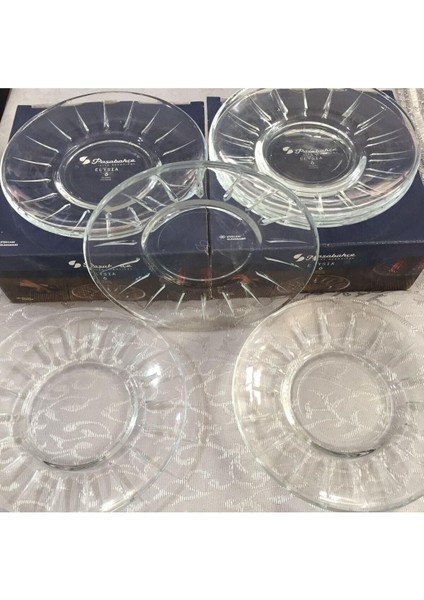 12'li Turuncu Çay Tabağı Seti Şık ve Kullanışlı Ev Dekoru Aksesuarı fırsatları