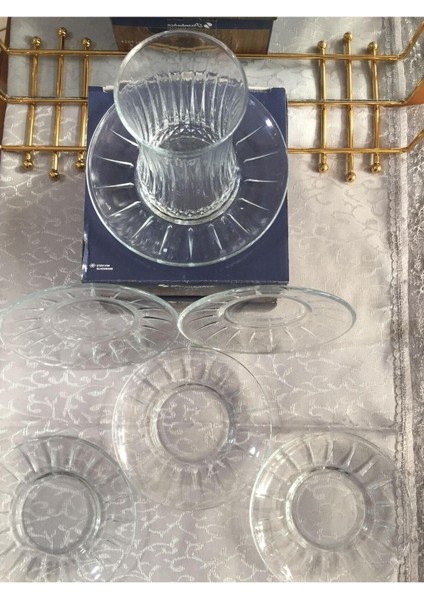 12'li Turuncu Çay Tabağı Seti Şık ve Kullanışlı Ev Dekoru Aksesuarı indirimleri