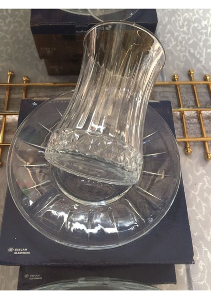 12'li Turuncu Çay Tabağı Seti Şık ve Kullanışlı Ev Dekoru Aksesuarı