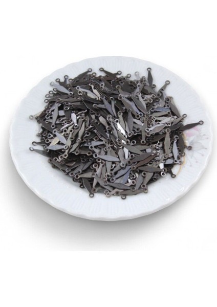 Ince Uzun Mekik Desenli Paslanmaz Pirinç Pul 10ADET (Küpe Aparatı, Bileklik Ucu, Broş Aksesuar) fiyatları