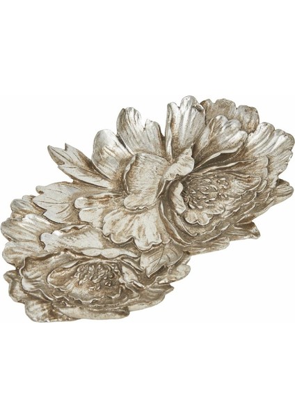 Şık Gümüş Dekoratif Tabak 26X16 Cm, Ev ve Ofis Için Zarif Tasarım fiyatları