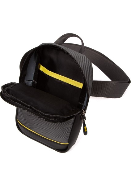 Impertex Kumaş Telefon Bölmeli Günlük Çapraz Göğüs ve Omuz Çantası NEW156 - Gri fırsatları