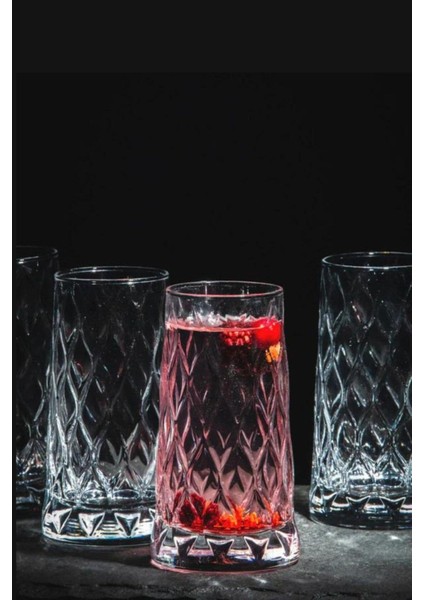 4'lü Beyaz Su ve Meşrubat Bardağı Seti, Şık ve Dayanıklı Tasarım