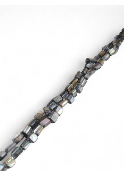 10 mm Füme Özel Kırık Taş Boncuk (50 Adet) fiyatları