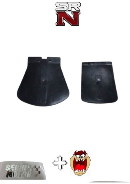 Mobylette - Peugeot Ön Arka Çamurluk Tozluğu Takım + Tzmnya Sticker