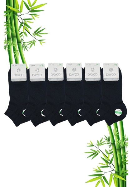 Bambu Erkek Premium Patik Lacivert Çorap 6'lı Set fiyatları