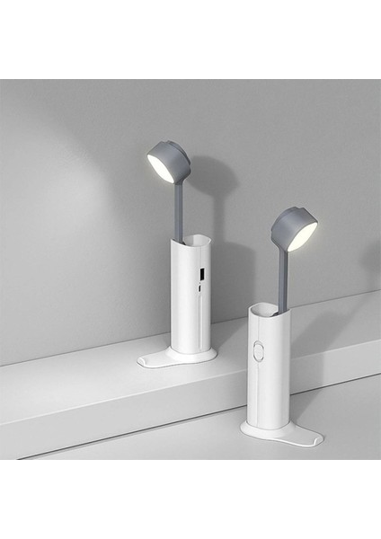 Şarjlı Dokunmatik 20 LED Masa Lambası, Ayarlanabilir Parlaklık, 4800MAH Powerbank