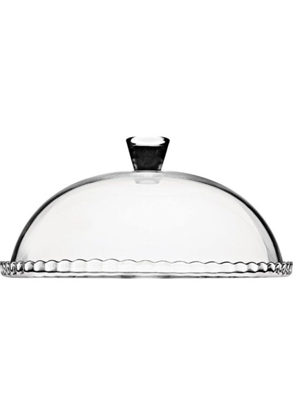 Beyaz Kapaklı Kek Servisi, Şık ve Kullanışlı Tasarım, Kolay Temizlenir, Ideal Sunum.
