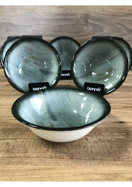 Lacivert 6'lı 16 cm Serisi Çorba Kasesi Seti, Şık ve Kullanışlı Tasarım