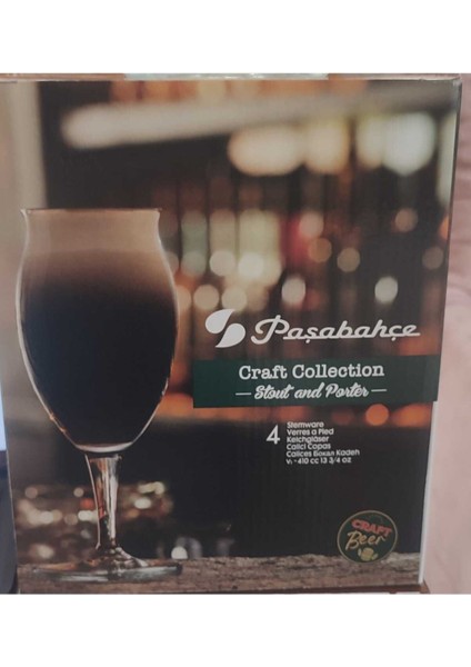 Şık 4'lü Bira Bardağı Seti, 410CC, Beyaz, Dayanıklı ve Estetik Tasarım modelleri