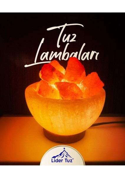 Himalaya Tuz Kasesi ile Doğal ve Huzurlu Atmosfer Yaratın, Güzel Dekoratif Aksesuar.