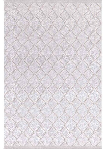 Saklıköy 3117A Bej Yumuşak Dokulu Tok Dokuma Modern Salon, Mutfak, Oturma, Çocuk Odası Halısı