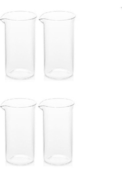 350 ml French Press Cam Yedek Parça, Şık ve Dayanıklı Kahve Demleme Ürünü