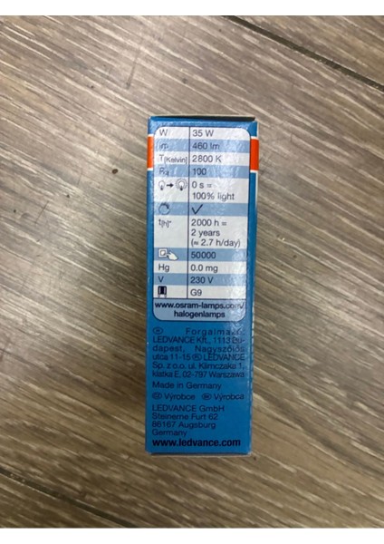 G9 40W Şeffaf Çok Renkli Fırın Lambası, Enerji Tasarruflu ve Parlak Aydınlatma Sağlar. modelleri