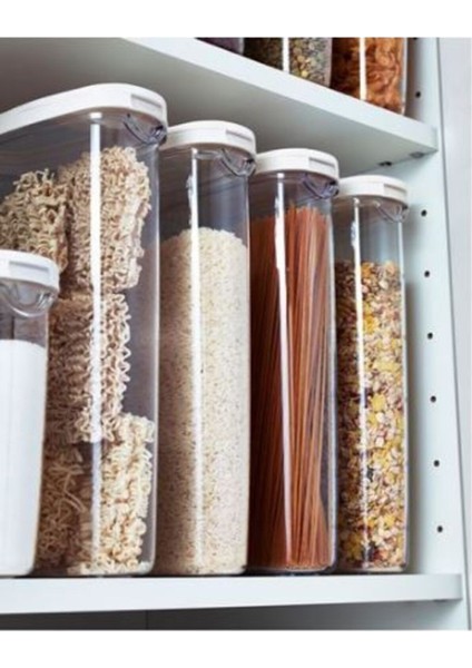 Turuncu Saklama Kabı Çift Set, 17X8X30 Cm, 2.3 Lt Hacim