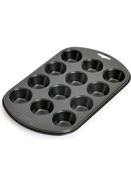 Mini Muffin Kalıp, 12 Hazneli, 29X18 Cm, Beyaz Renkli, Ev ve Fırın Kullanımı Için Ideal