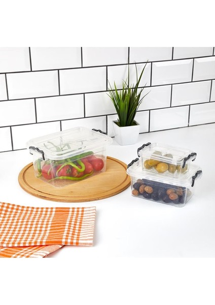 Turuncu Saklama Kabı 3'lü Set, 30/20/15 Lt, Güçlü ve Şık Tasarım fiyatları