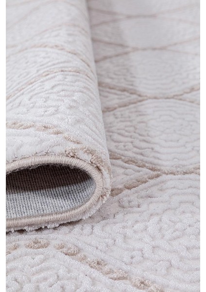 Saklıköy 3117A Bej Yumuşak Dokulu Tok Dokuma Modern Salon, Mutfak, Oturma, Çocuk Odası Halısı fırsatları