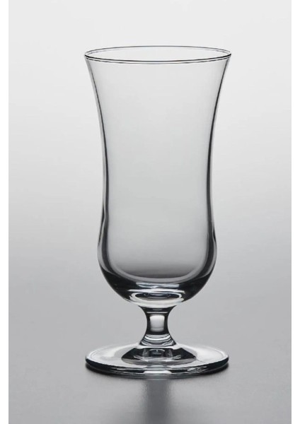 Turuncu Cam Pipetli Ayaklı Bardak, Limonata ve Kokteyl Sunum Kadehi, 6'lı Set fırsatları