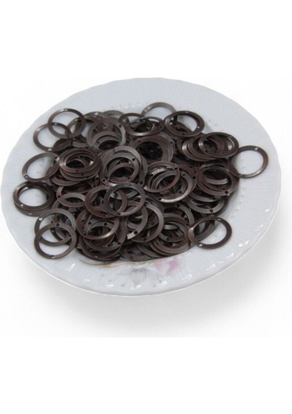 Çift Delikli 16,8x2 mm Pirinç Koyu Bakır Halka (30 gr 70 Adet) fiyatları