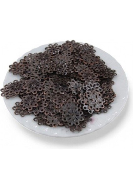 Kar Tanesi Modeli 17 mm Metal (Küpe Aparatı, Bileklik Ucu, Broş Aksesuar) fiyatları