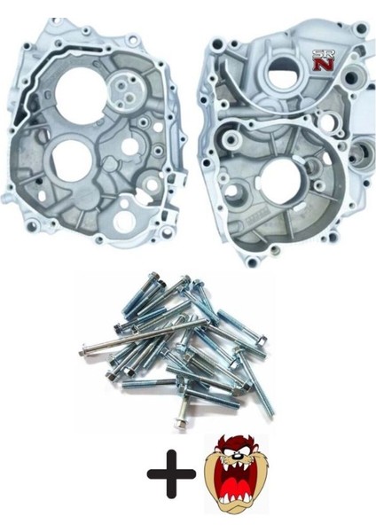 Cg 125 150 Sağ Sol Blok + Blok Civata Vida Takımı Set+Hdiye Tzmnya Sticker