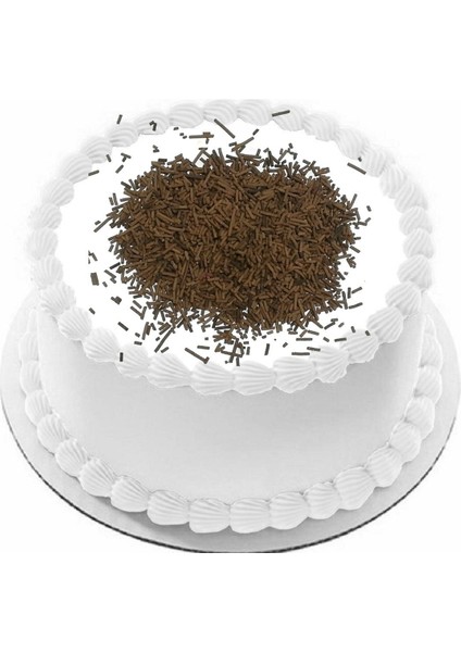 Yenilebilir Pasta Süslemesi Bitter Vermicelli 40 gr Gelecek