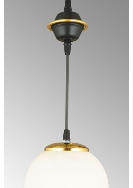 Şık Siyah ve Beyaz Glop Cam Aşağı Bakan Lüks Avize fırsatları